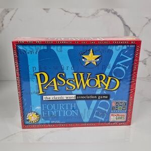 PASSWORD The Classic Word Association Game, 4th Edition - New in Sealed Package